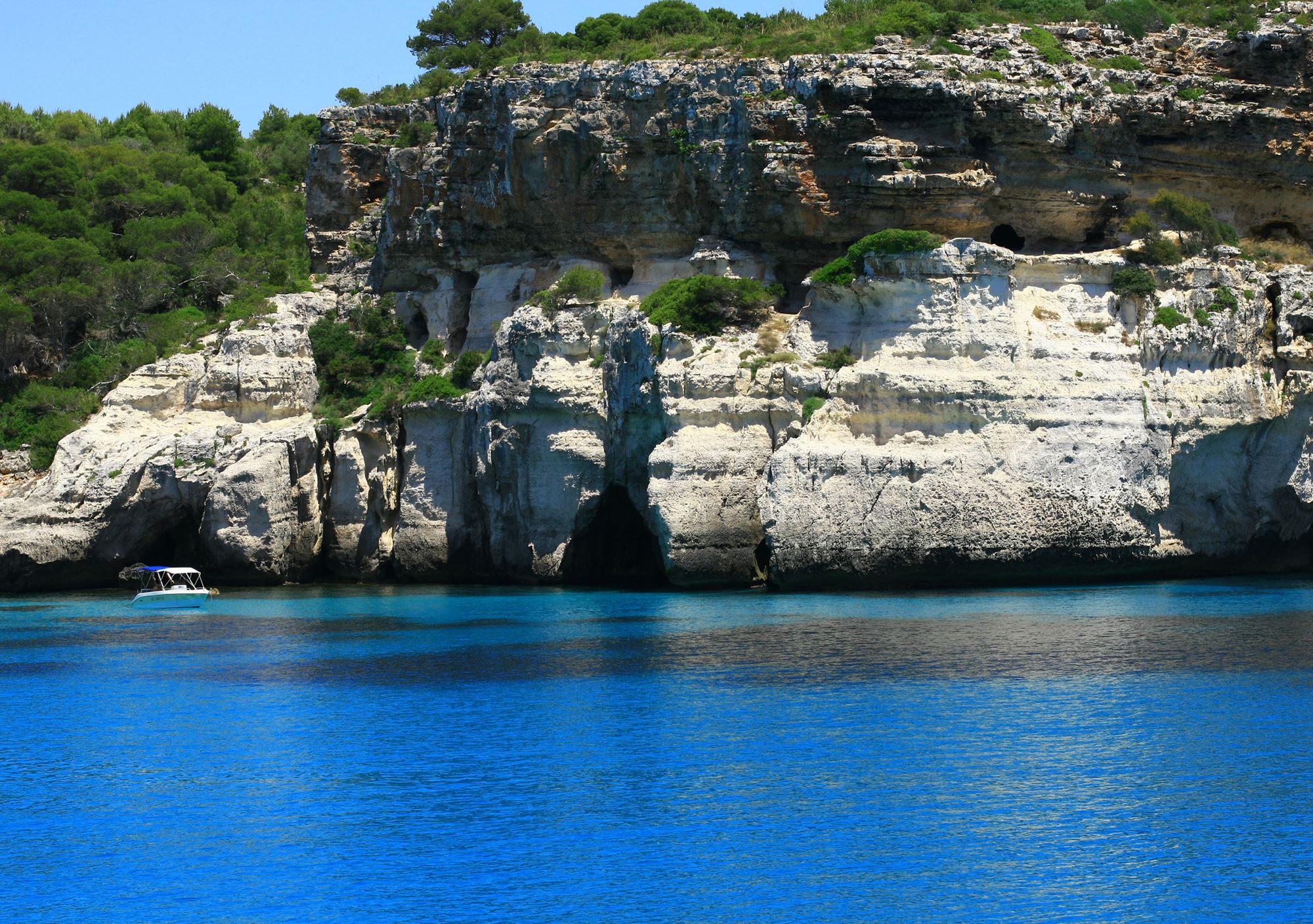 visitas a Excursión en barco en Menorca Islas Baleares